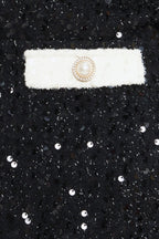 MIDNIGHT GLAM SEQUIN MINI DRESS Flying Tomato