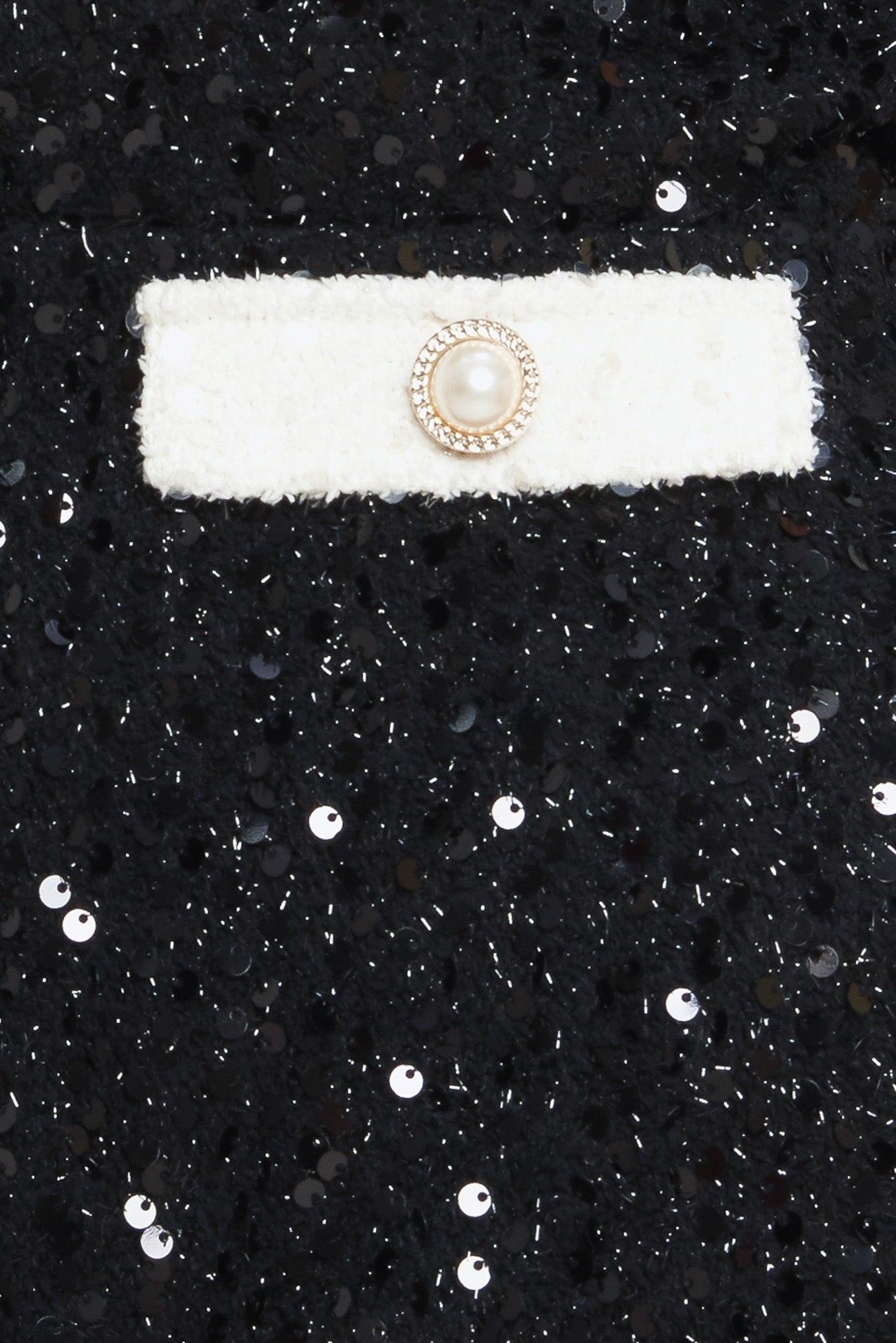 MIDNIGHT GLAM SEQUIN MINI DRESS Flying Tomato