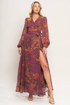 EMBER GARDEN WOVEN MAXI DRESS Flying Tomato