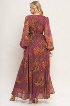 EMBER GARDEN WOVEN MAXI DRESS Flying Tomato