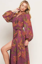 EMBER GARDEN WOVEN MAXI DRESS Flying Tomato
