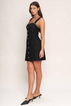 MONACO HOUR TWEED MINI DRESS Flying Tomato
