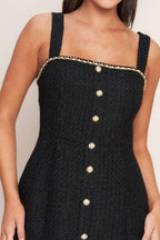 MONACO HOUR TWEED MINI DRESS Flying Tomato