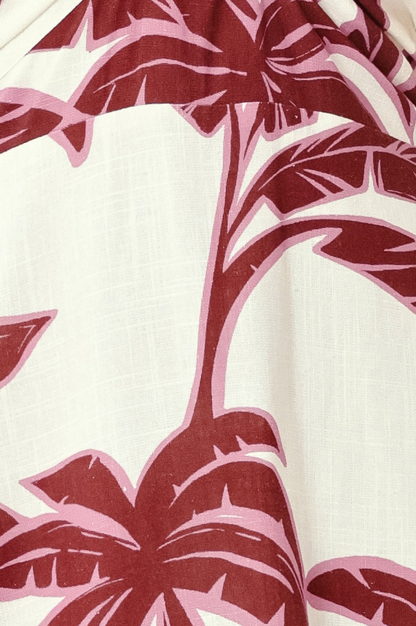 PALM SIREN WOVEN MIDI DRESS Flying Tomato