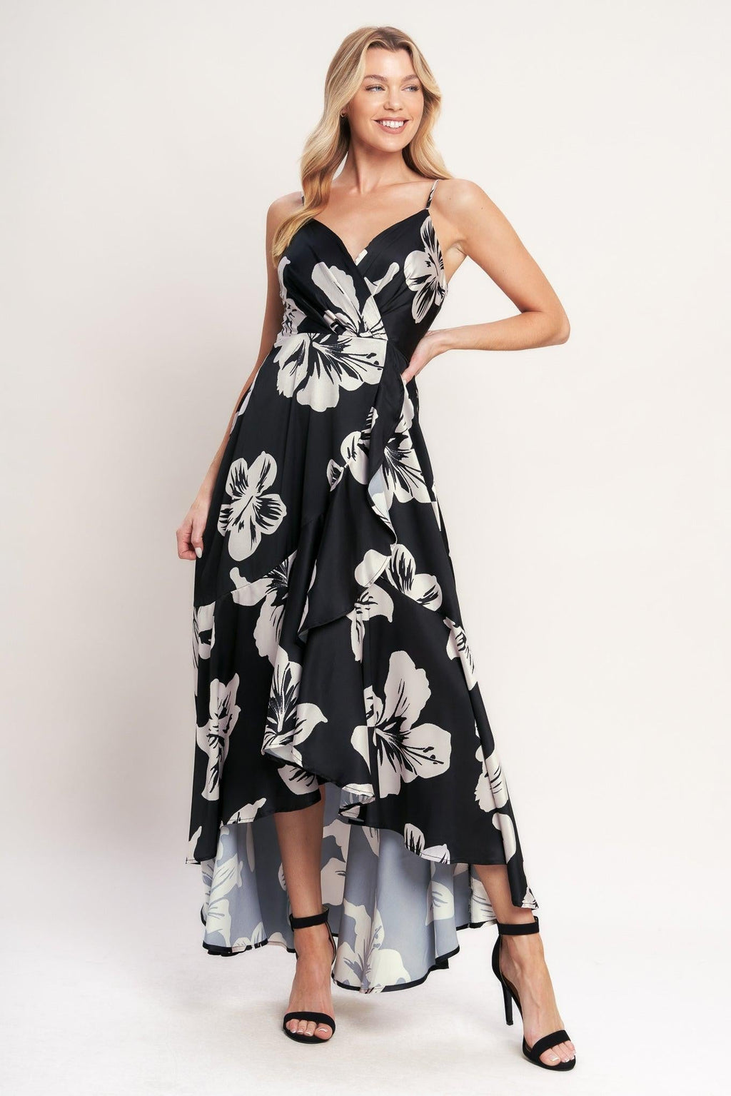 ETERNAL FLORA WOVEN MAXI DRESS Flying Tomato
