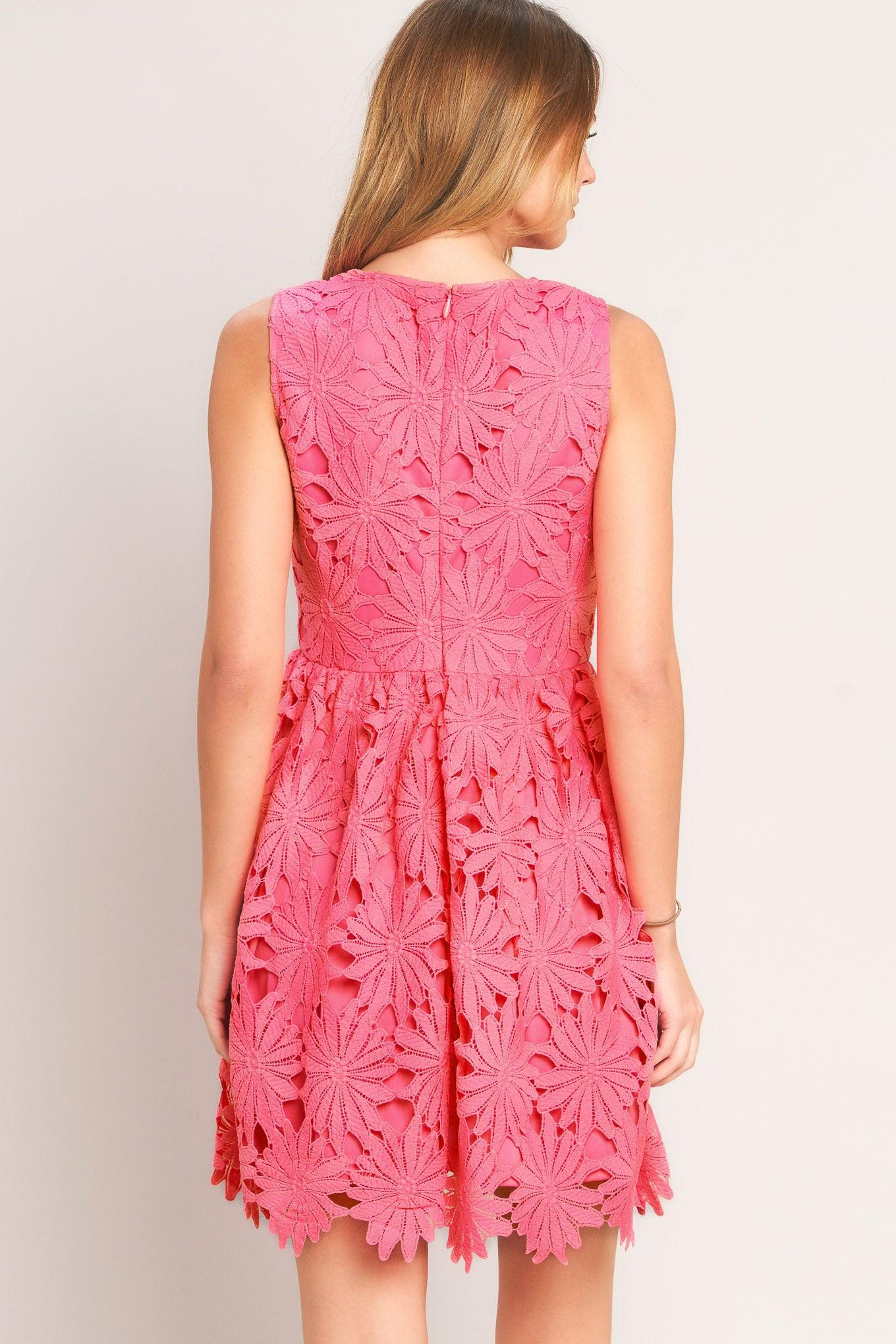 ROSE PETAL CHARM MINI DRESS Flying Tomato