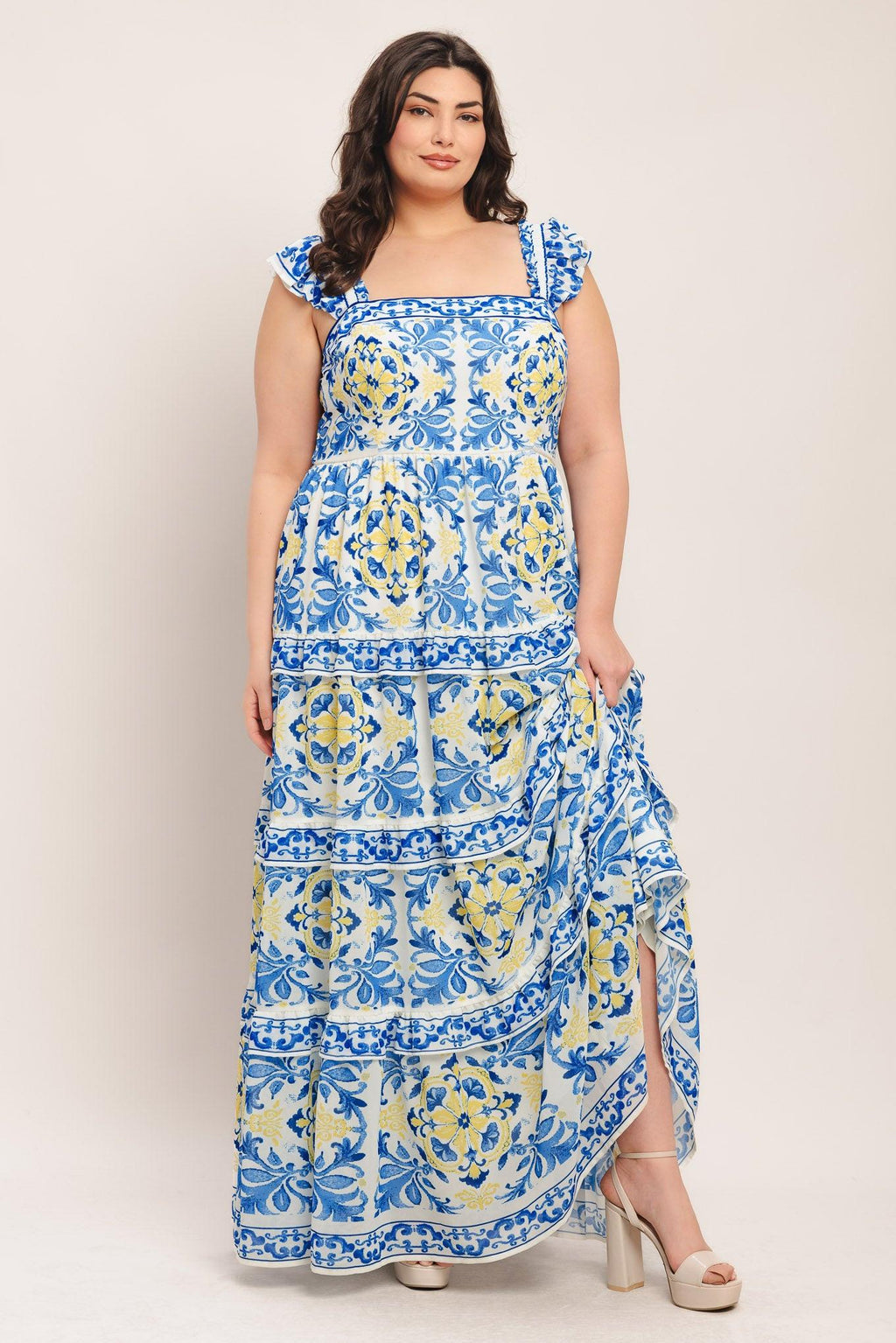 SALTY AIR SWEETHEART WOVEN MAXI DRESS Flying Tomato
