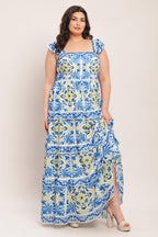 SALTY AIR SWEETHEART WOVEN MAXI DRESS Flying Tomato