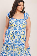 SALTY AIR SWEETHEART WOVEN MAXI DRESS Flying Tomato
