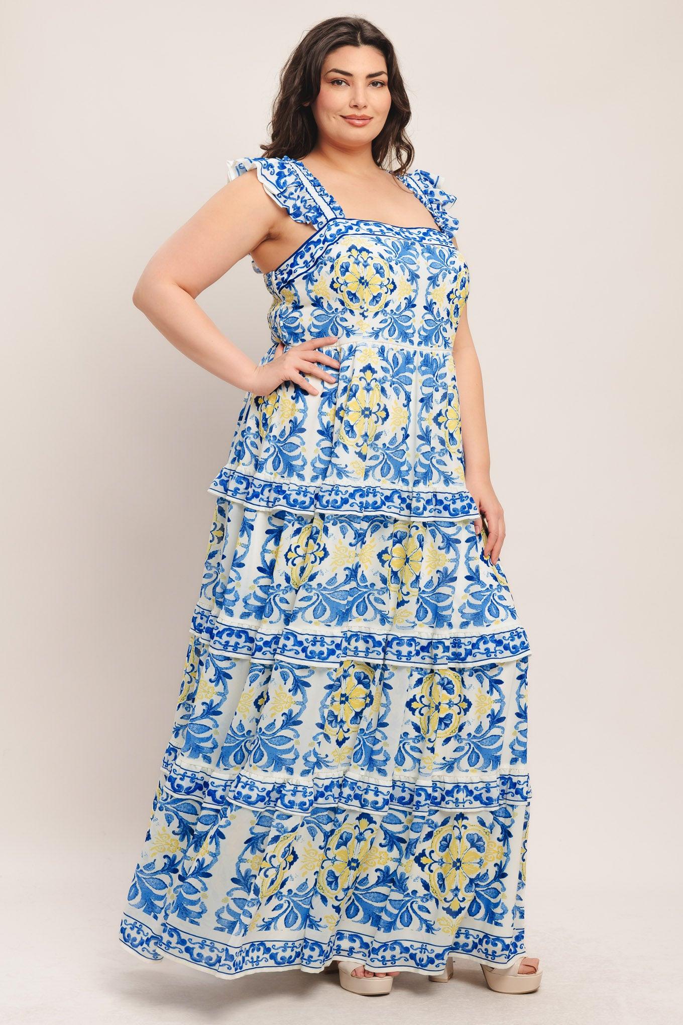 SALTY AIR SWEETHEART WOVEN MAXI DRESS Flying Tomato