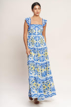 SALTY AIR SWEETHEART WOVEN MAXI DRESS Flying Tomato