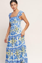 SALTY AIR SWEETHEART WOVEN MAXI DRESS Flying Tomato