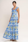 SALTY AIR SWEETHEART WOVEN MAXI DRESS Flying Tomato
