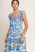 SALTY AIR SWEETHEART WOVEN MAXI DRESS Flying Tomato