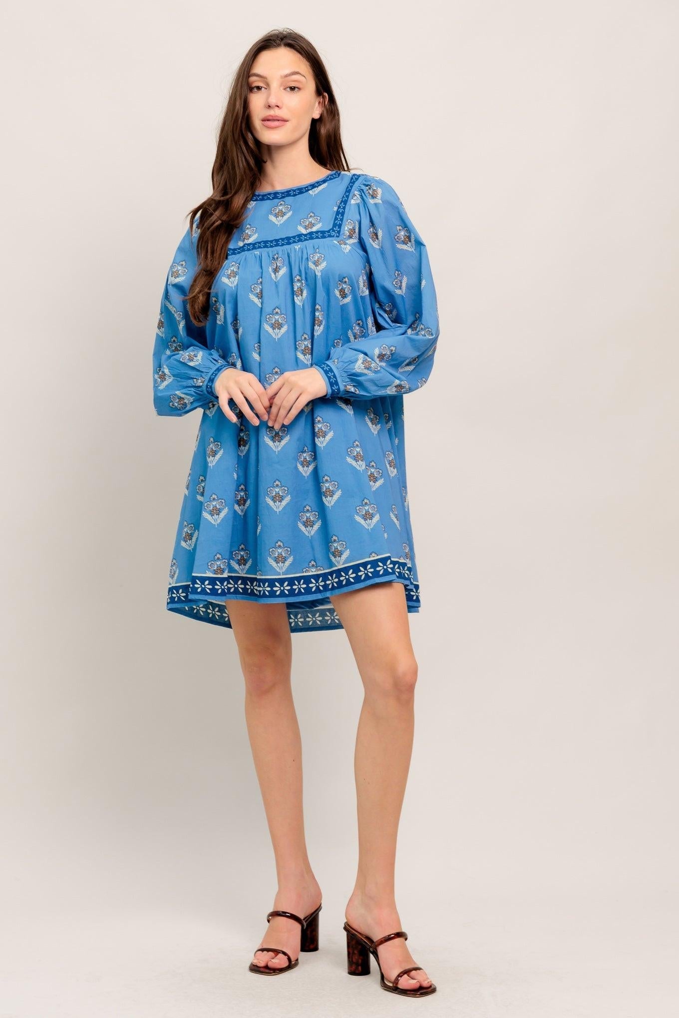 EFFORTLESSLY YOURS WOVEN MINI DRESS Flying Tomato