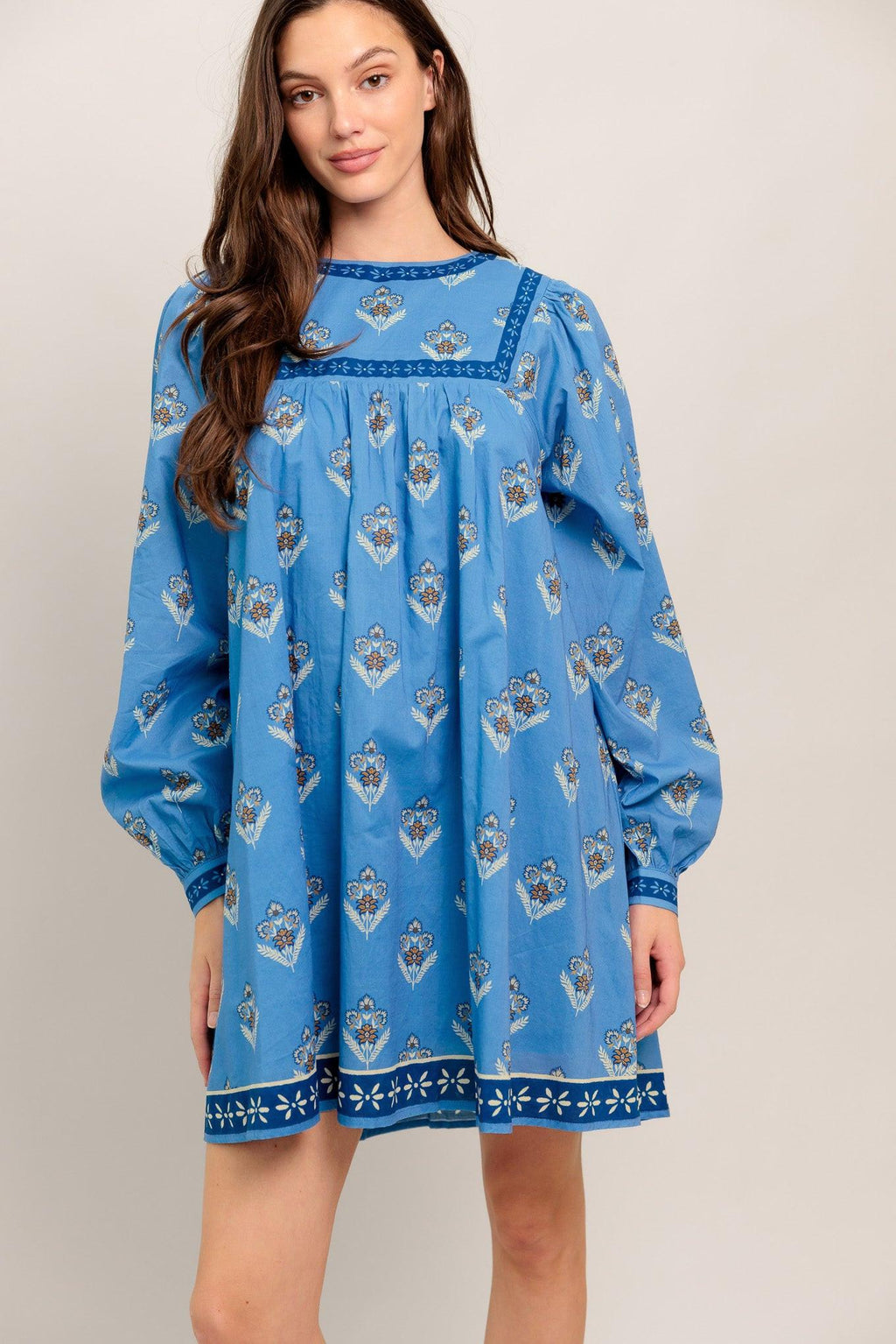EFFORTLESSLY YOURS WOVEN MINI DRESS Flying Tomato