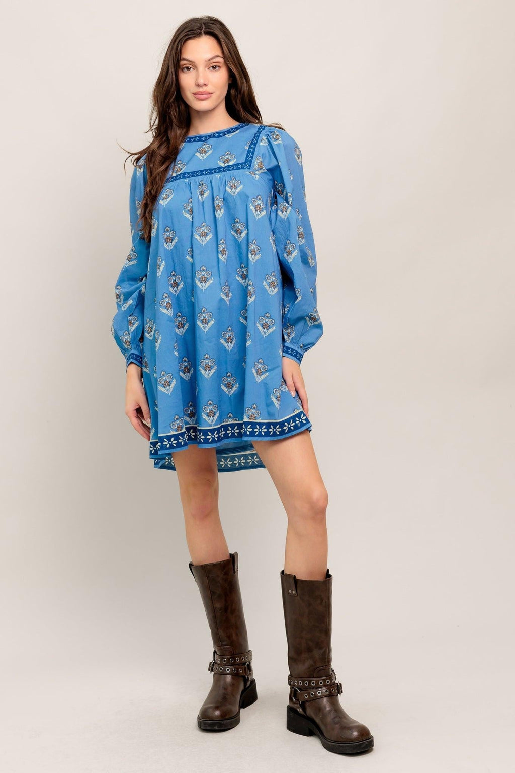 EFFORTLESSLY YOURS WOVEN MINI DRESS Flying Tomato