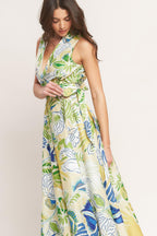 LAGOON FLOW WOVEN MIDI DRESS Flying Tomato