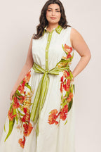 SPRING HEIRLOOM WOVEN MIDI DRESS Flying Tomato