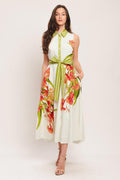 SPRING HEIRLOOM WOVEN MIDI DRESS Flying Tomato