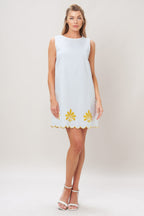SWEET AS SUNSHINE WOVEN MINI DRESS Flying Tomato