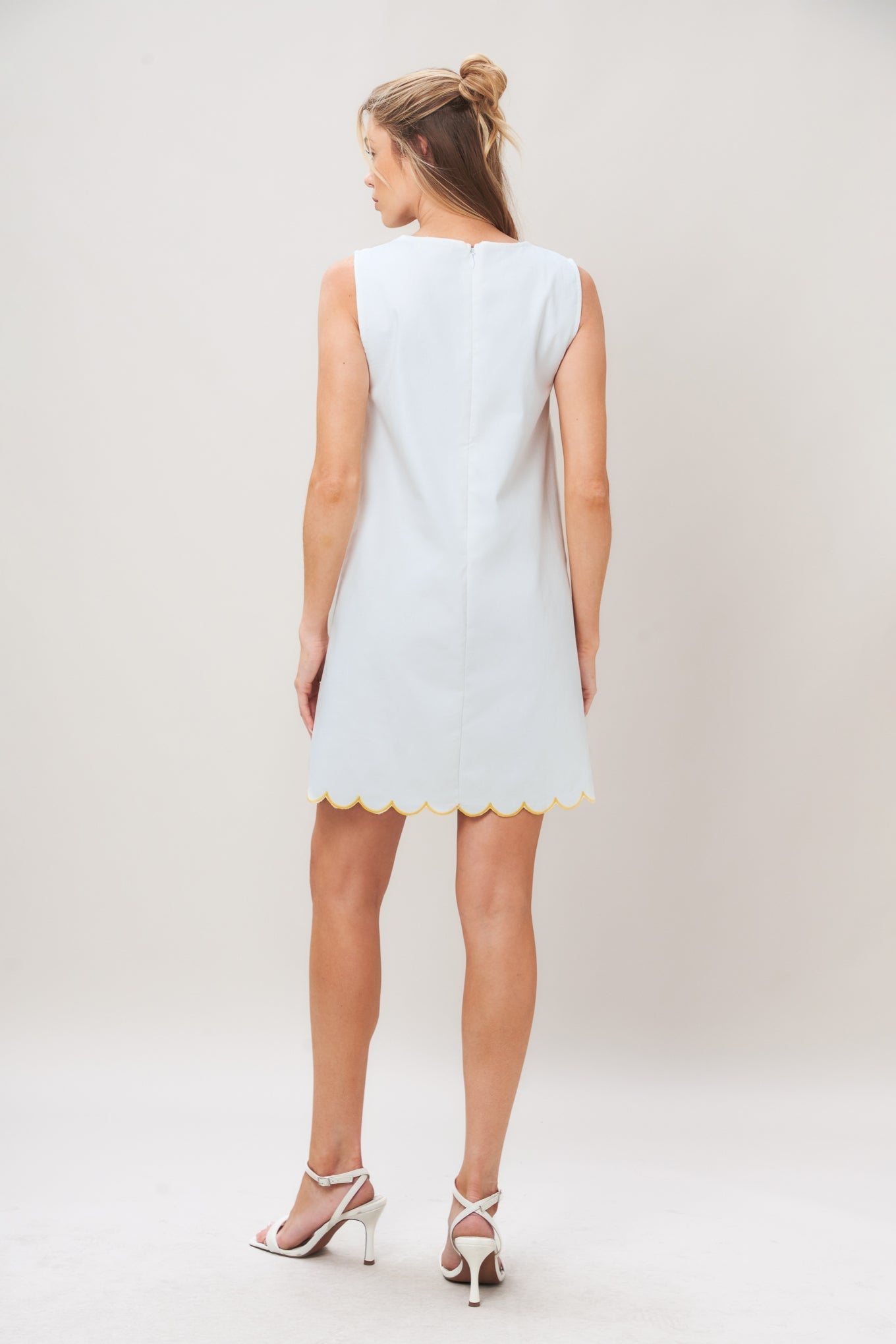 SWEET AS SUNSHINE WOVEN MINI DRESS Flying Tomato