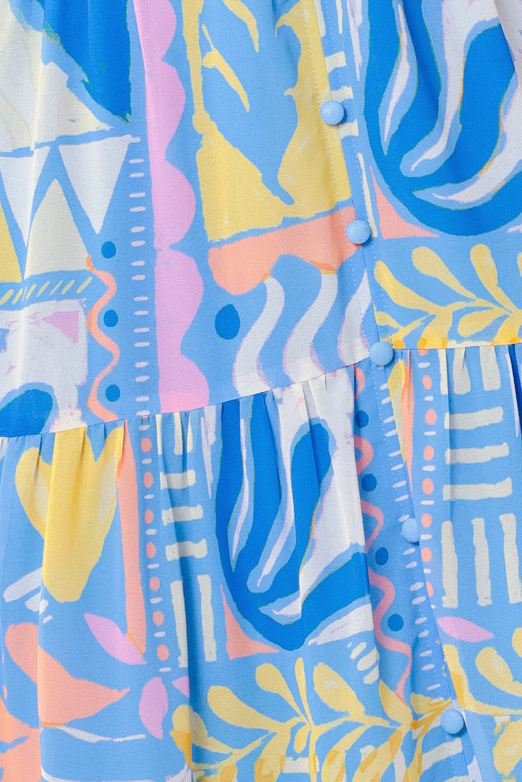 SEASIDE LOVE FLOW WOVEN MAXI DRESS Flying Tomato