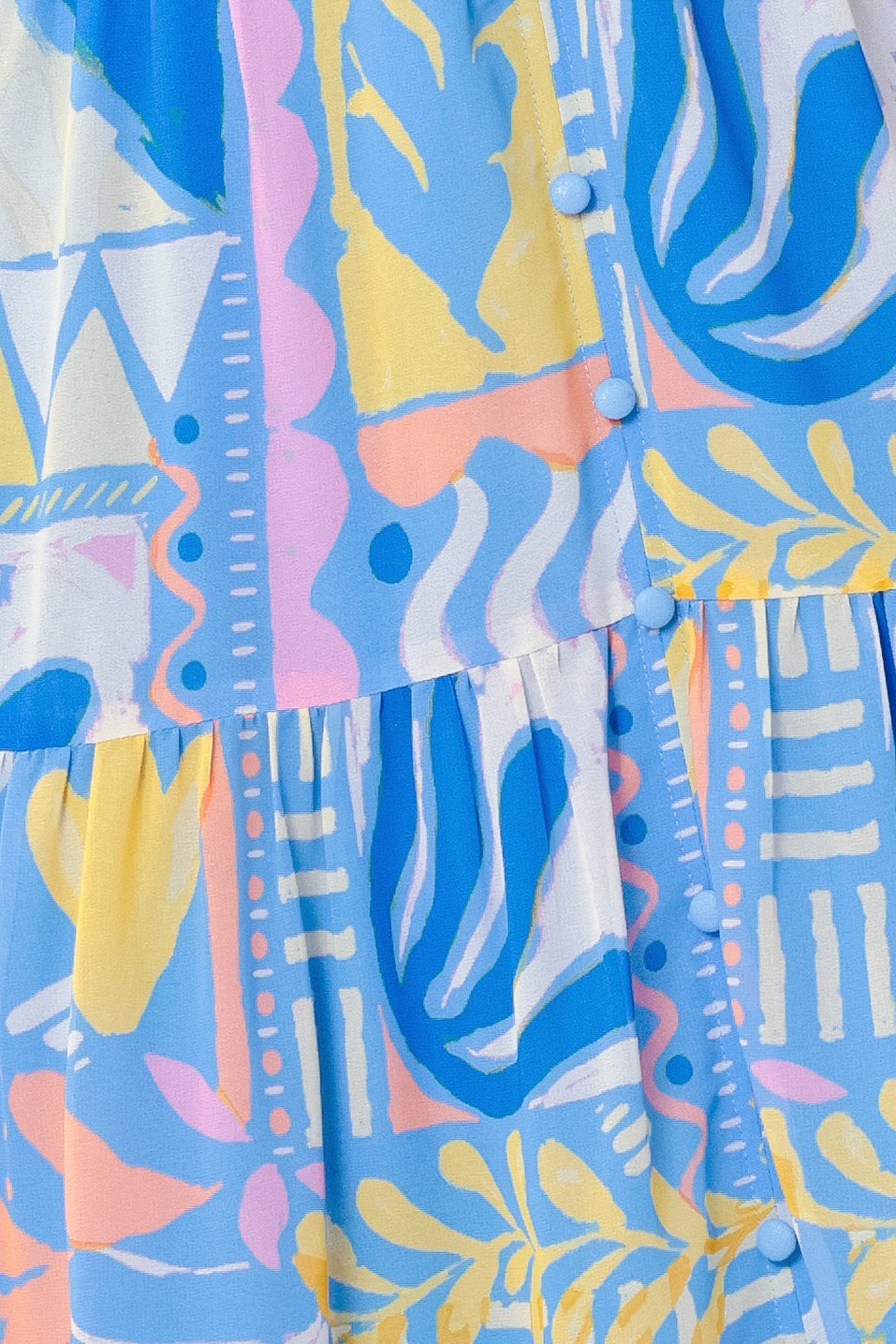 SEASIDE LOVE FLOW WOVEN MAXI DRESS Flying Tomato