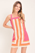 ELECTRIC SUMMER WOVEN MINI DRESS Flying Tomato