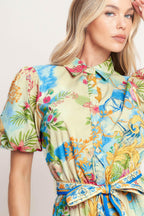 MEET ME IN PARADISE WOVEN MINI DRESS Flying Tomato