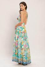 CAPRI SAIL AWAY WOVEN MAXI DRESS Flying Tomato