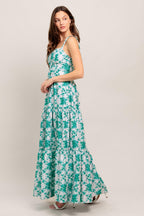 LOVE GROWS HERE WOVEN MAXI DRESS Flying Tomato