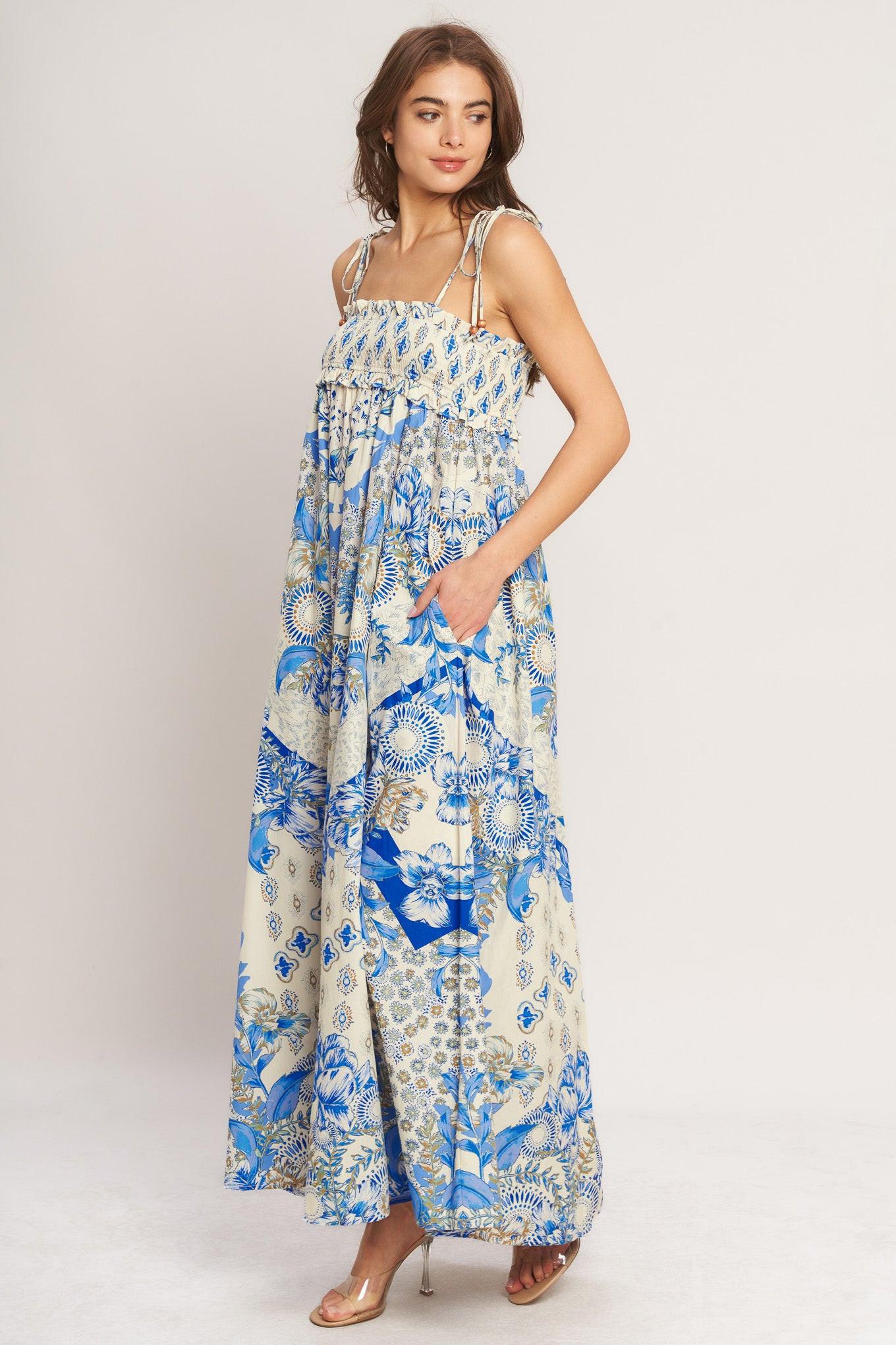COASTAL DREAM WOVEN MAXI DRESS Flying Tomato