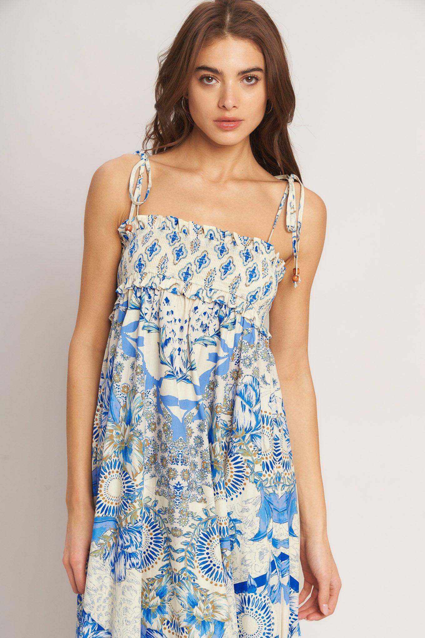 COASTAL DREAM WOVEN MAXI DRESS Flying Tomato