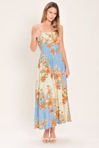 SUMMER SERENADE WOVEN MIDI DRESS Flying Tomato