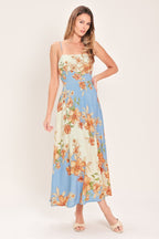 SUMMER SERENADE WOVEN MIDI DRESS Flying Tomato