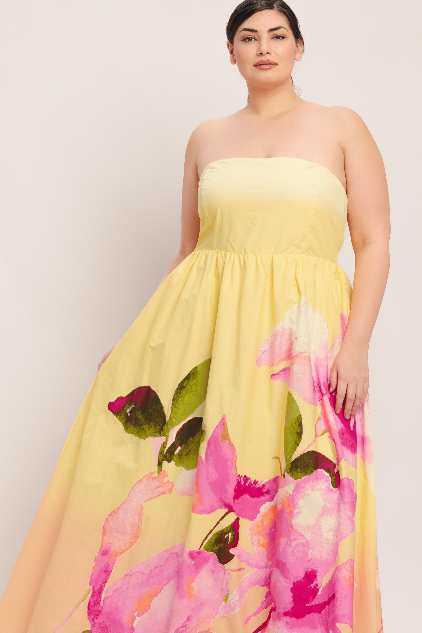 DREAMY OMBRE WOVEN MAXI DRESS Flying Tomato