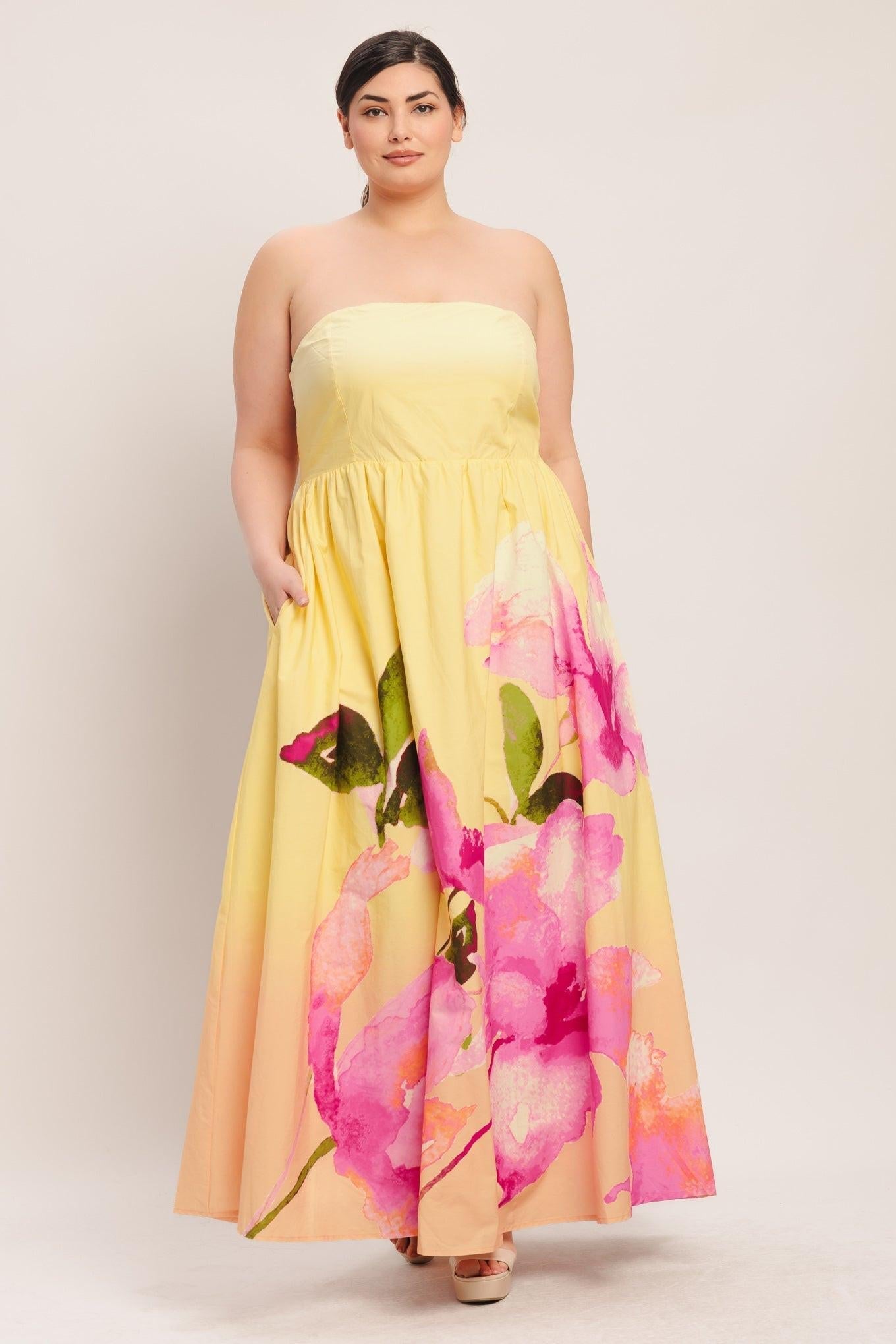 DREAMY OMBRE WOVEN MAXI DRESS Flying Tomato