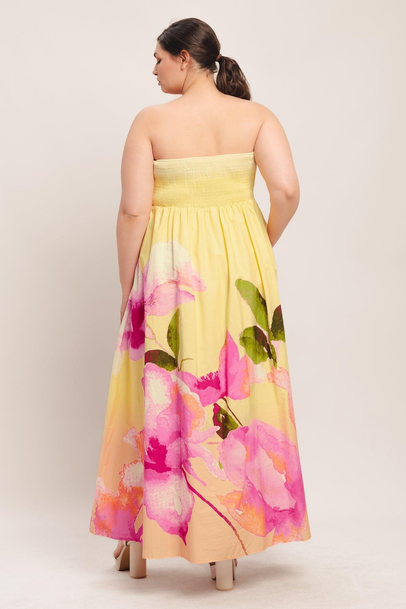 DREAMY OMBRE WOVEN MAXI DRESS Flying Tomato