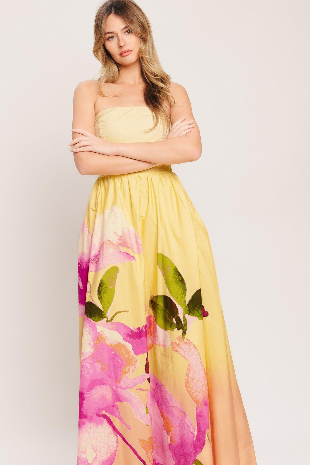 DREAMY OMBRE WOVEN MAXI DRESS Flying Tomato