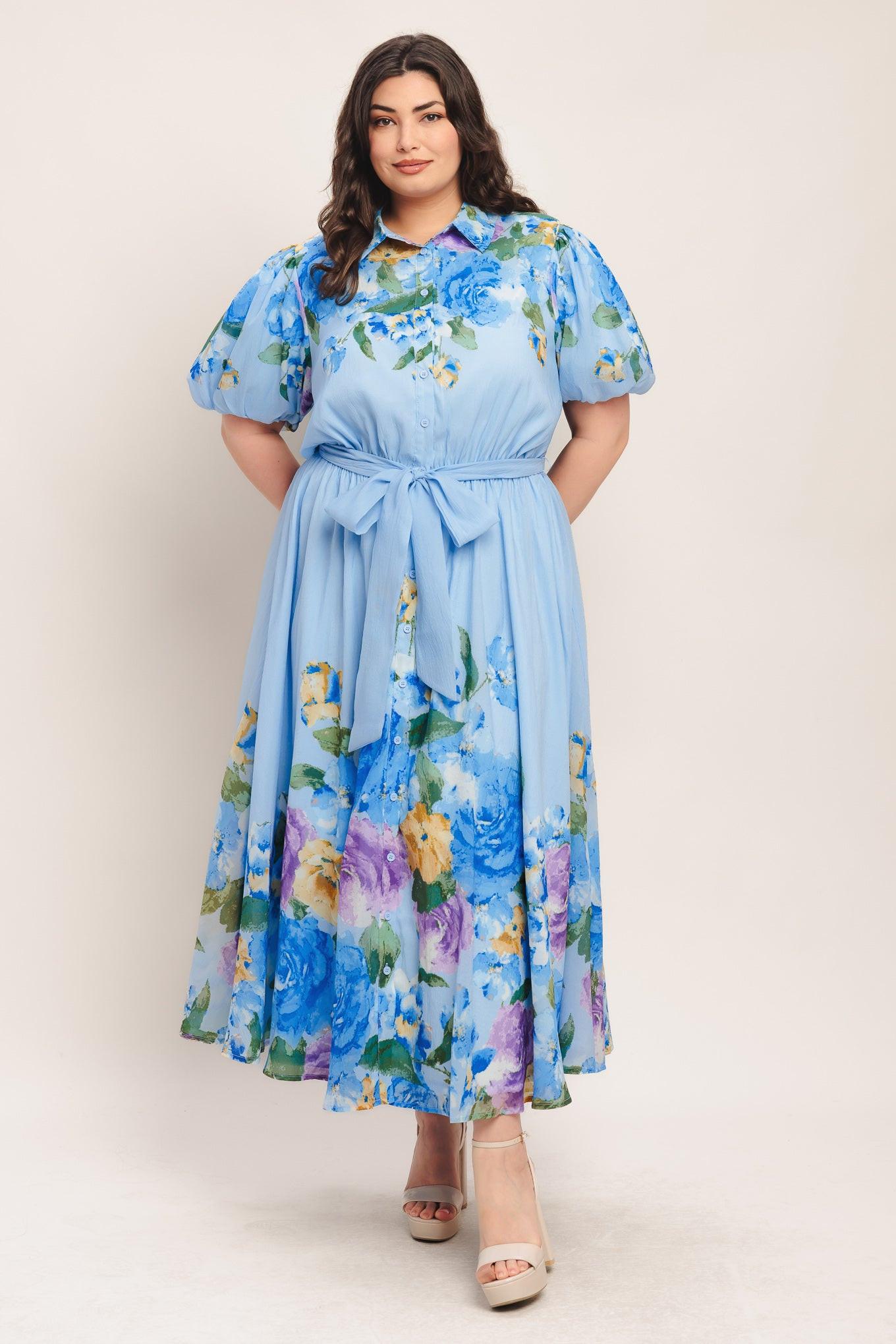 SPRINGTIME SWEETHEART WOVEN MIDI DRESS Flying Tomato