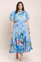 SPRINGTIME SWEETHEART WOVEN MIDI DRESS Flying Tomato