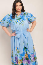 SPRINGTIME SWEETHEART WOVEN MIDI DRESS Flying Tomato