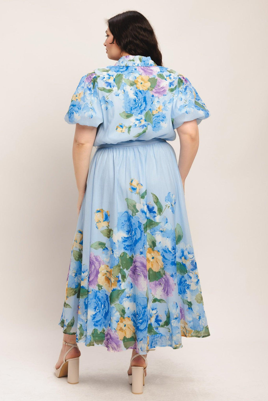 SPRINGTIME SWEETHEART WOVEN MIDI DRESS Flying Tomato