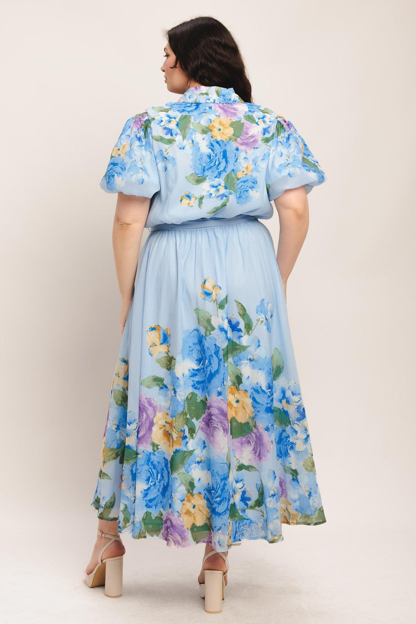 SPRINGTIME SWEETHEART WOVEN MIDI DRESS Flying Tomato