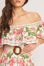 SWEET ESCAPE OFF SHOULDER MAXI DRESS Flying Tomato