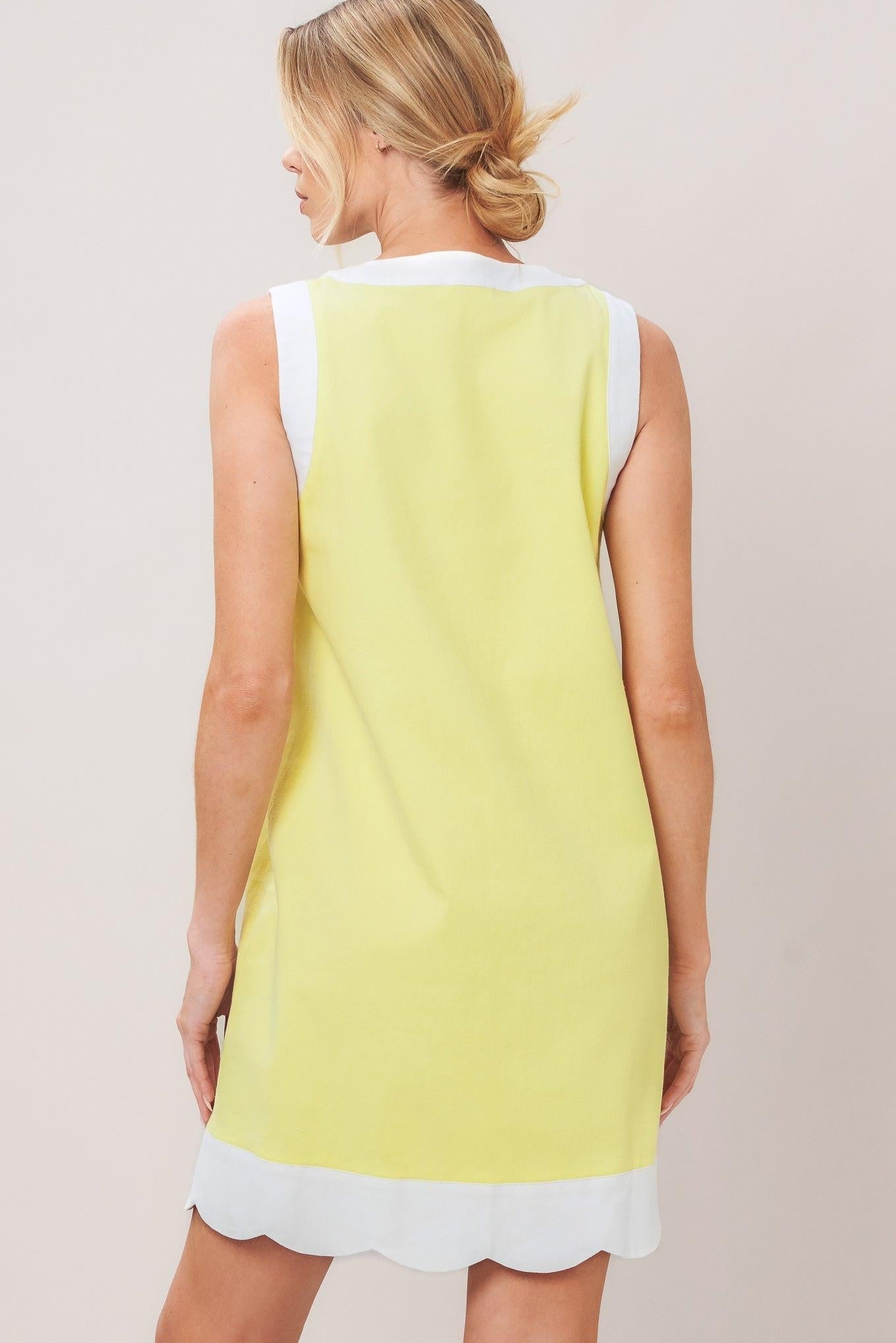 BARBIE SHIFT WOVEN MINI DRESS Flying Tomato