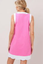 BARBIE SHIFT WOVEN MINI DRESS Flying Tomato