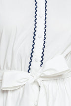 A LITTLE BIT LOVELY WOVEN MINI DRESS Flying Tomato