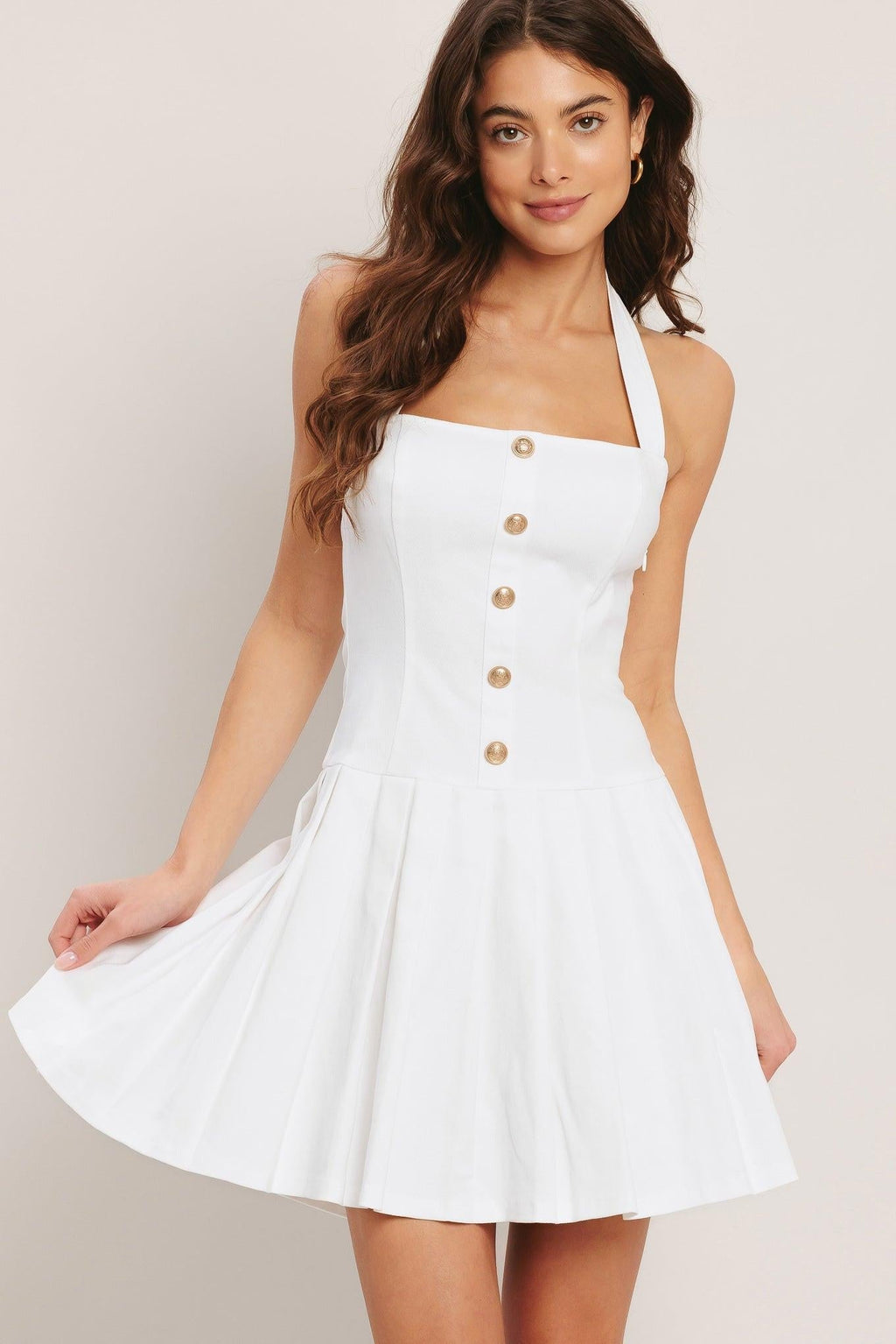 SUMMER CLUBHOUSE WOVEN MINI DRESS Flying Tomato